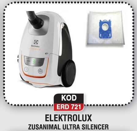 ELEKTROLUX ZUSANIMAL ULTRA SILENCER ERD 721